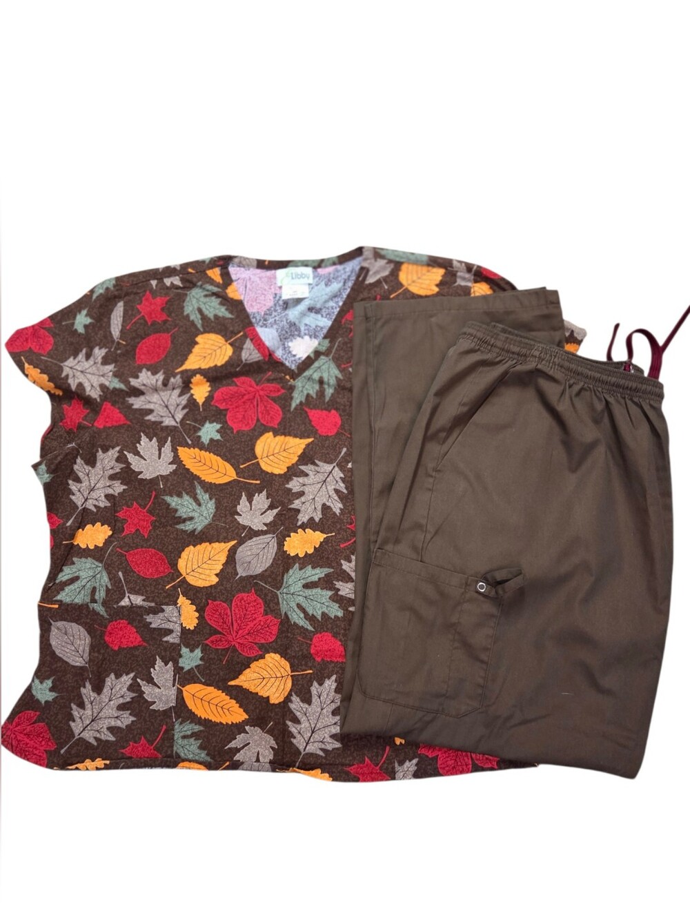 Leaves Scrub Set